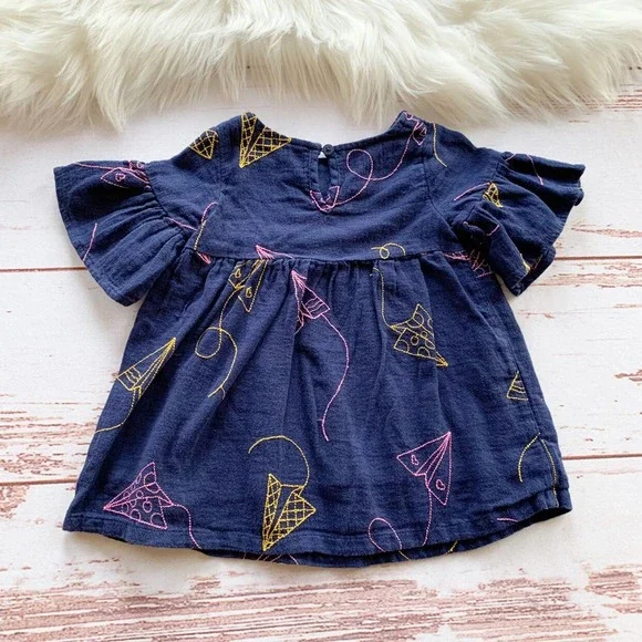 Cat & Jack Paper Airplanes Dress - Picture 5 of 5